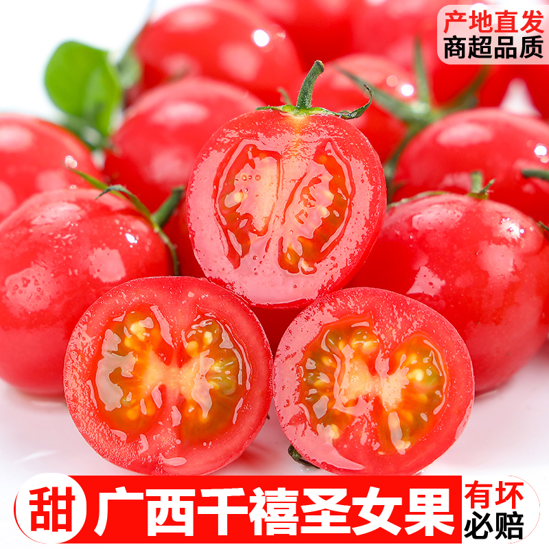 【3斤装5斤装】现摘广西千禧圣女果小番茄5/3斤新鲜爆汁西红柿