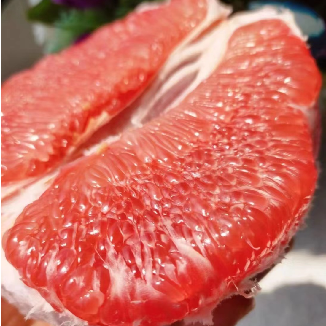 【双福翠宝宝】黑马三红蜜柚 单果2.2-2.6斤 只发川渝