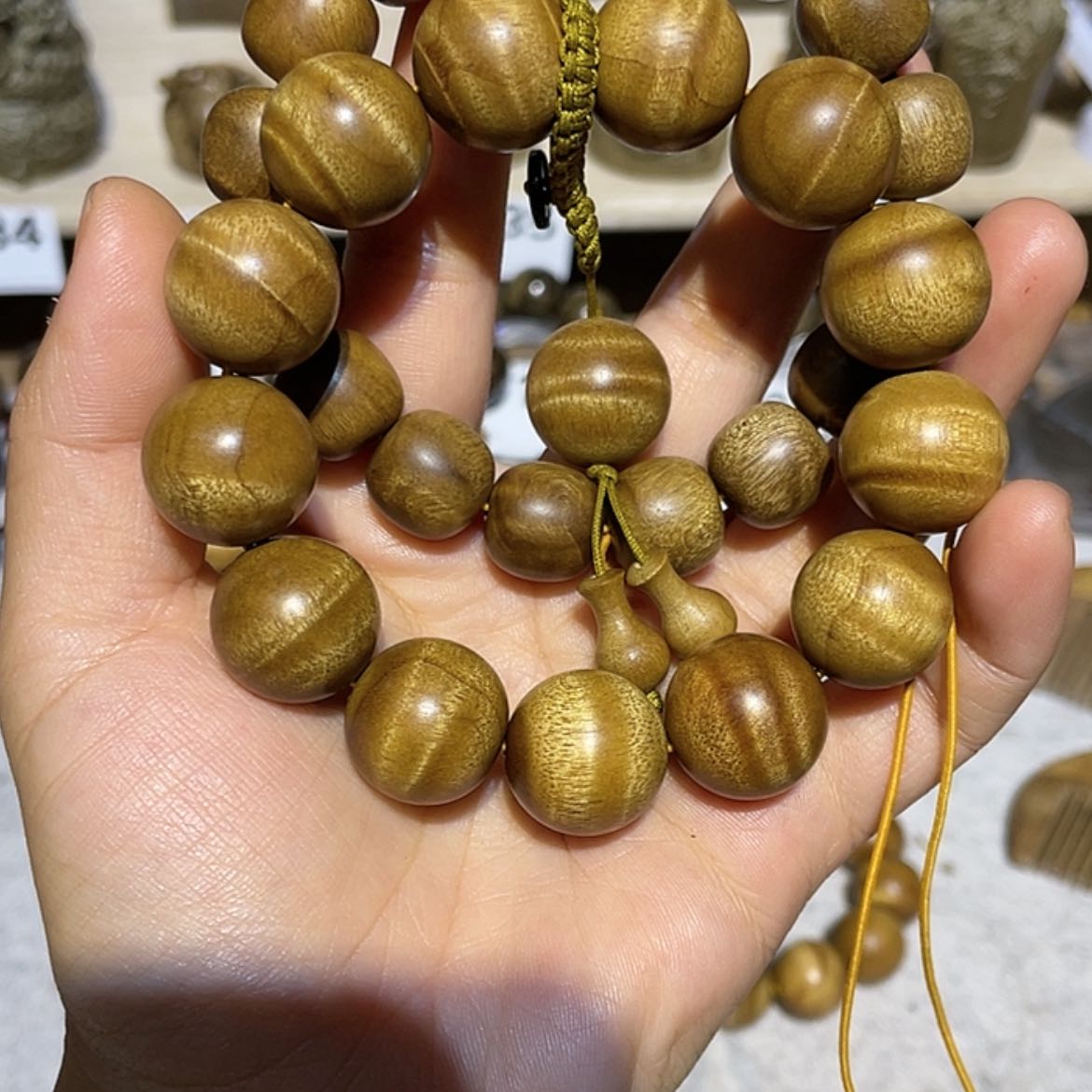 【闪购商品】金丝楠手串/手链晨**丶