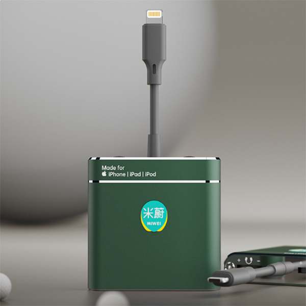 米蔚米蔚直播一号MP-260声卡转换器苹果手机转换头