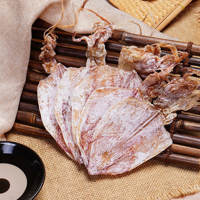 5A小鱿鱼足斤精选无添加新鲜食用海鲜干货手撕鱿鱼干