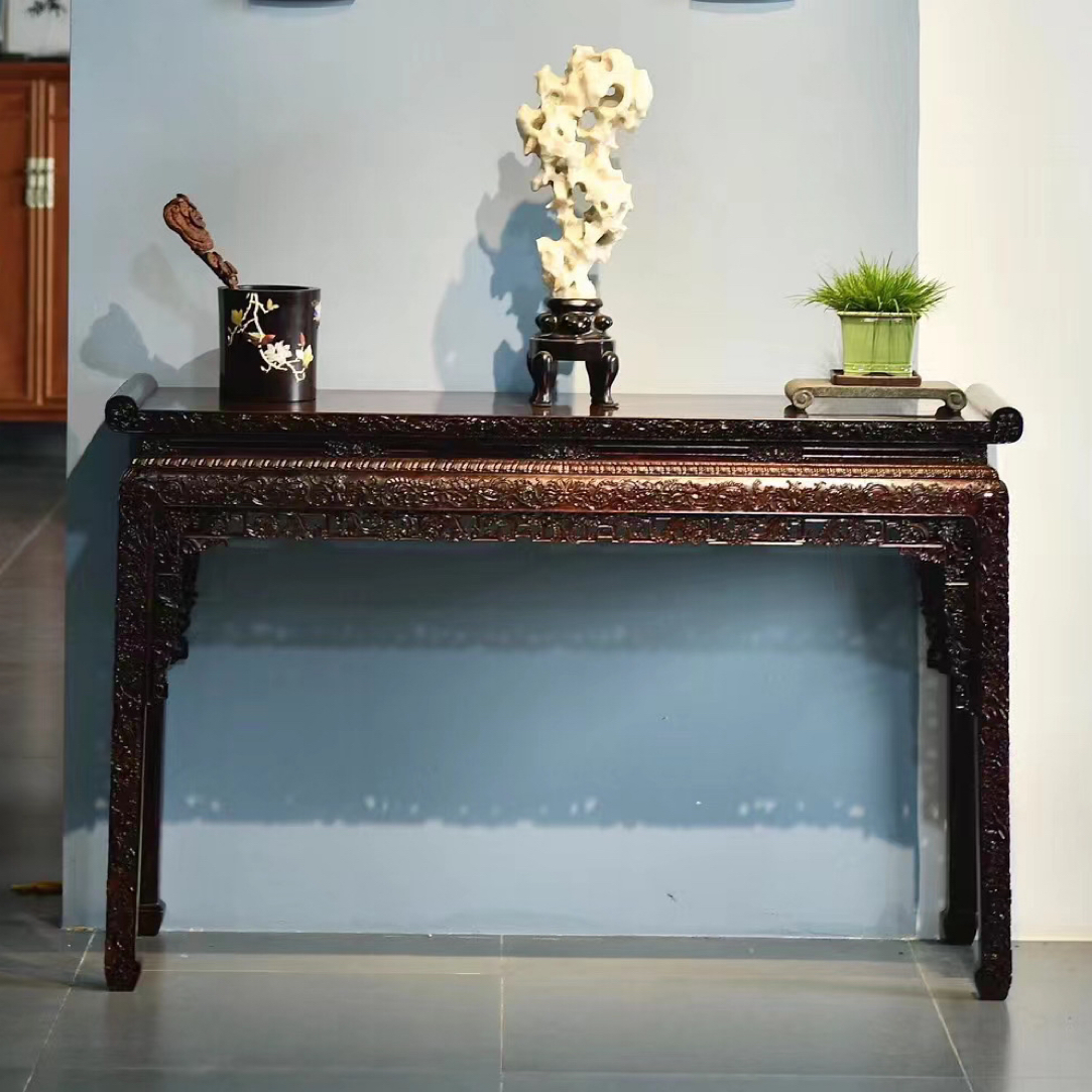 大福利 老挝大红酸枝条案 专属定制（定金）