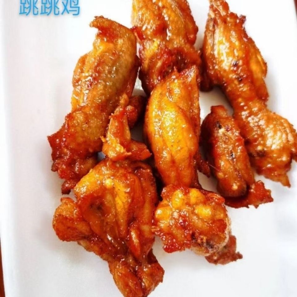 齐港跳跳鸡一箱30斤装商用板冻一箱3包摆摊鸡背肉奥尔良口味