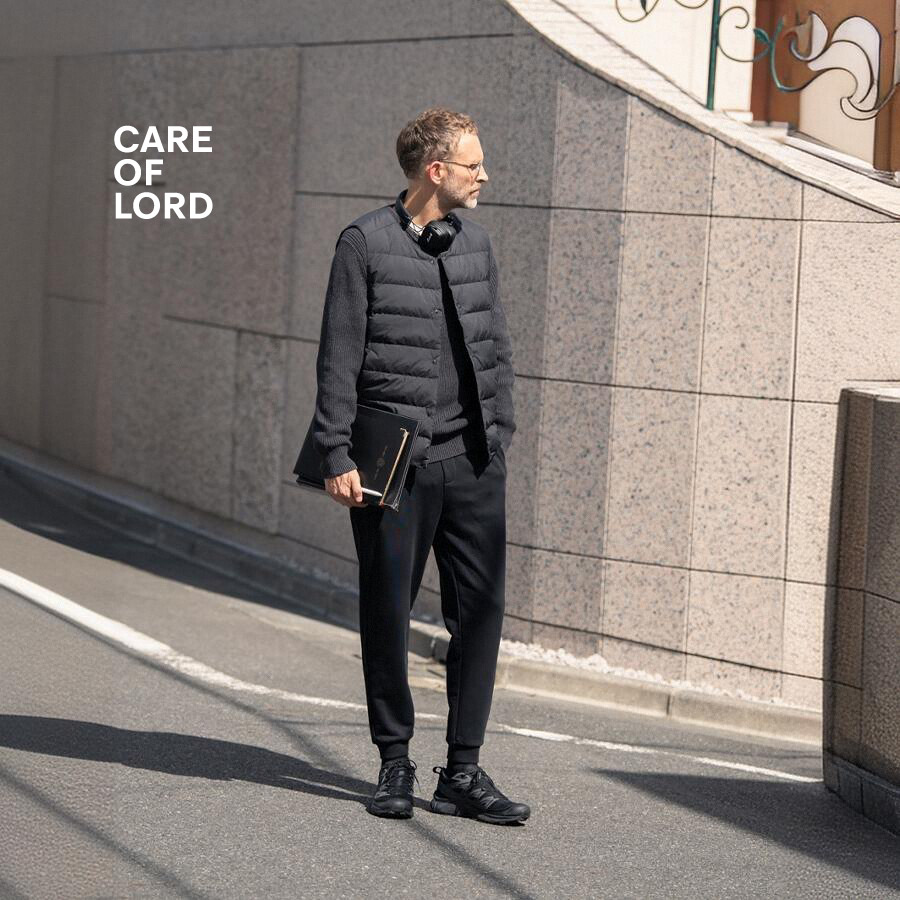 CARE OF LORD氢气球冬季男士羽绒内胆可外穿鹅绒马甲防水背心9610