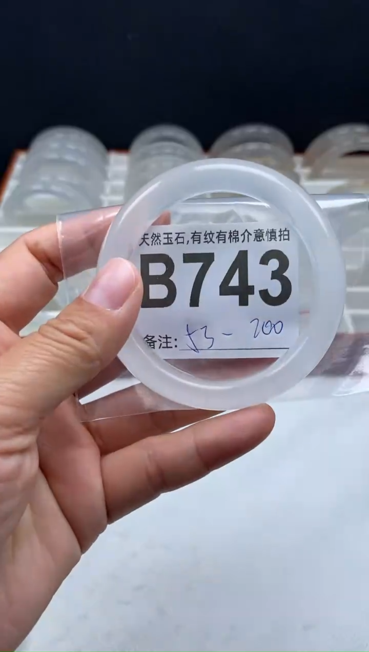 【闪购商品】石英质玉手镯未镶嵌743