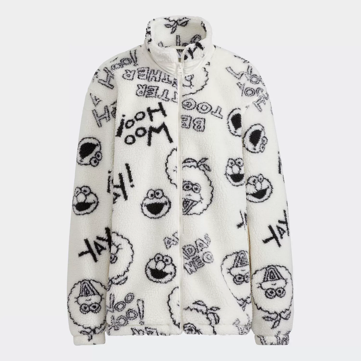 Adidas/阿迪达斯正品neo芝麻街联名男女款休闲运动外套 HD7298