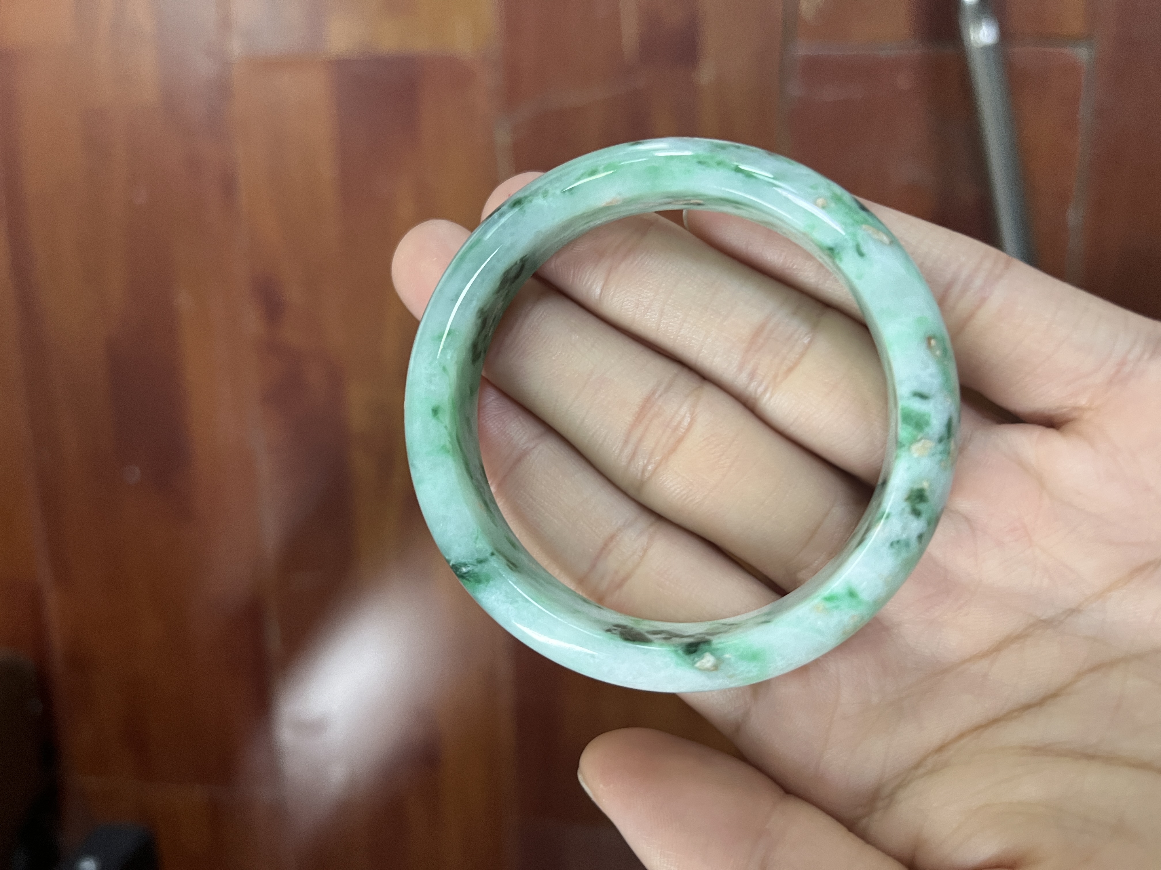 翡翠手镯定制定向专拍木