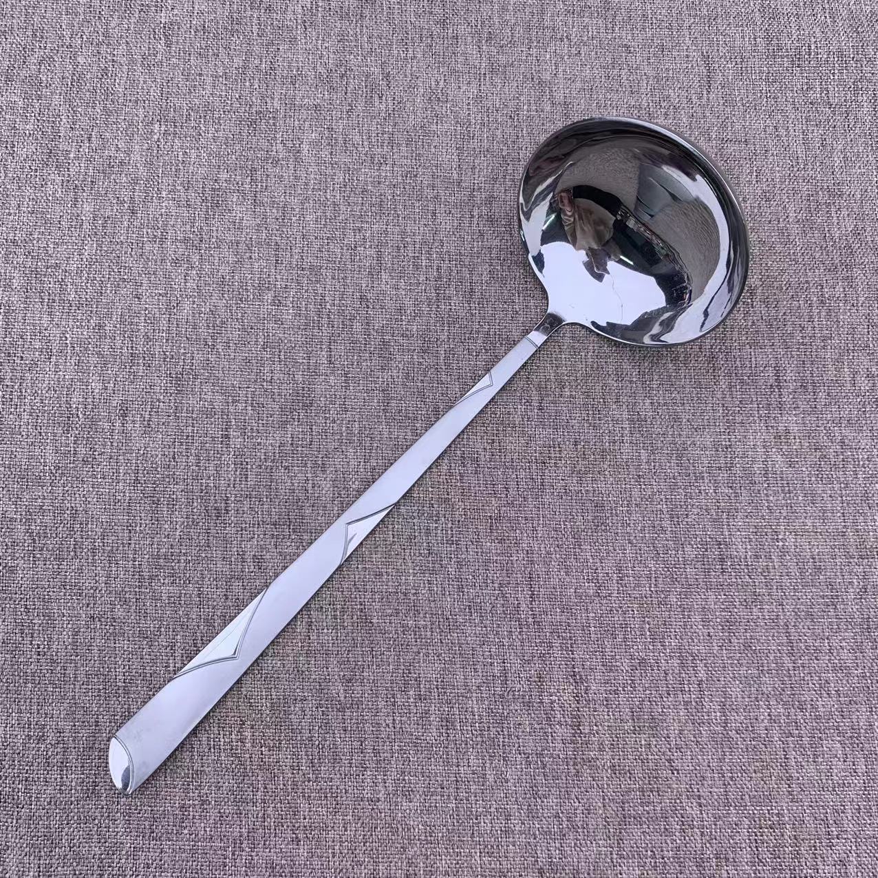 G581亗半棱厚汤勺1支丨KE鸿 球类玩具厂家福利