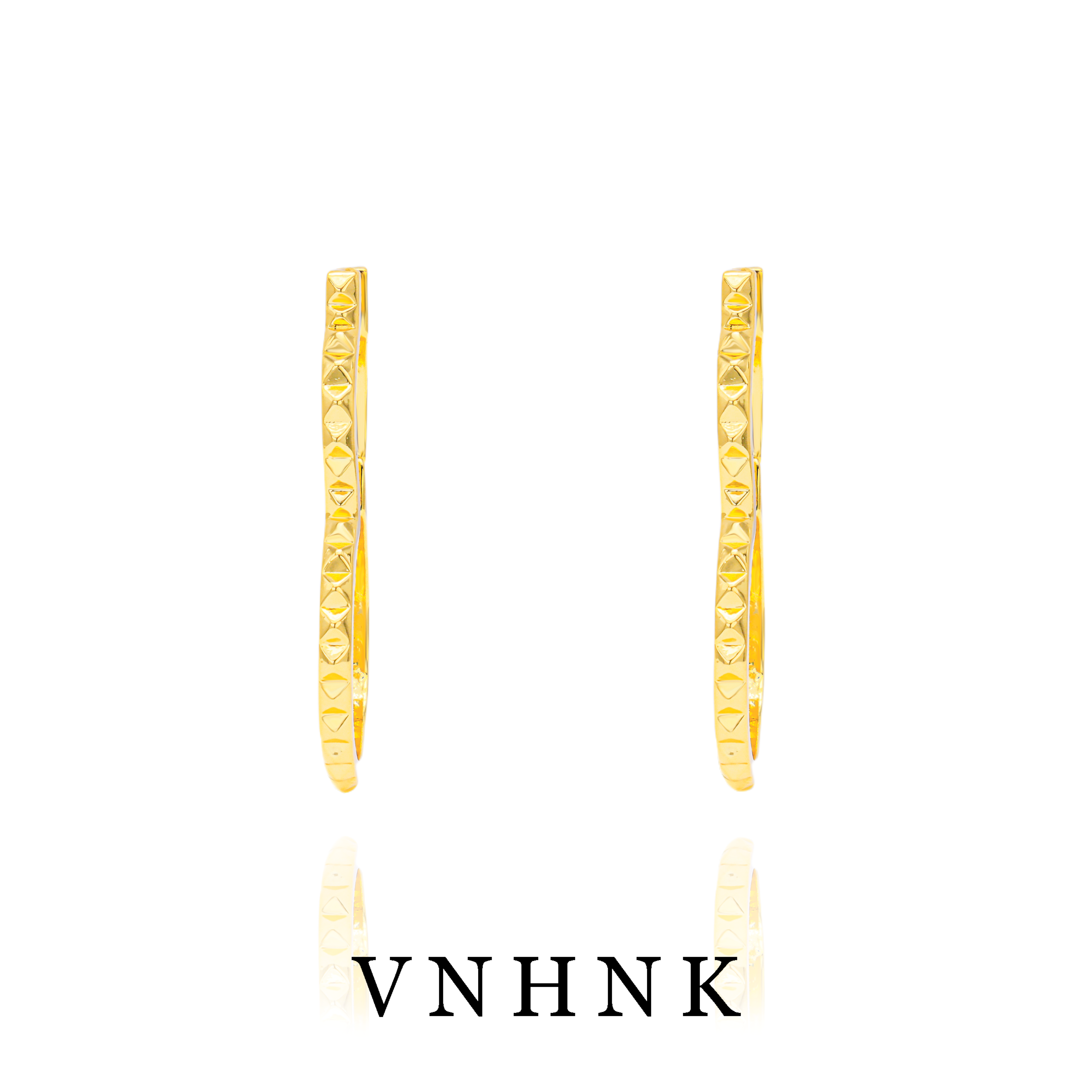 铜合金耳饰 美可儿   M607   金色气质简约时尚耳环