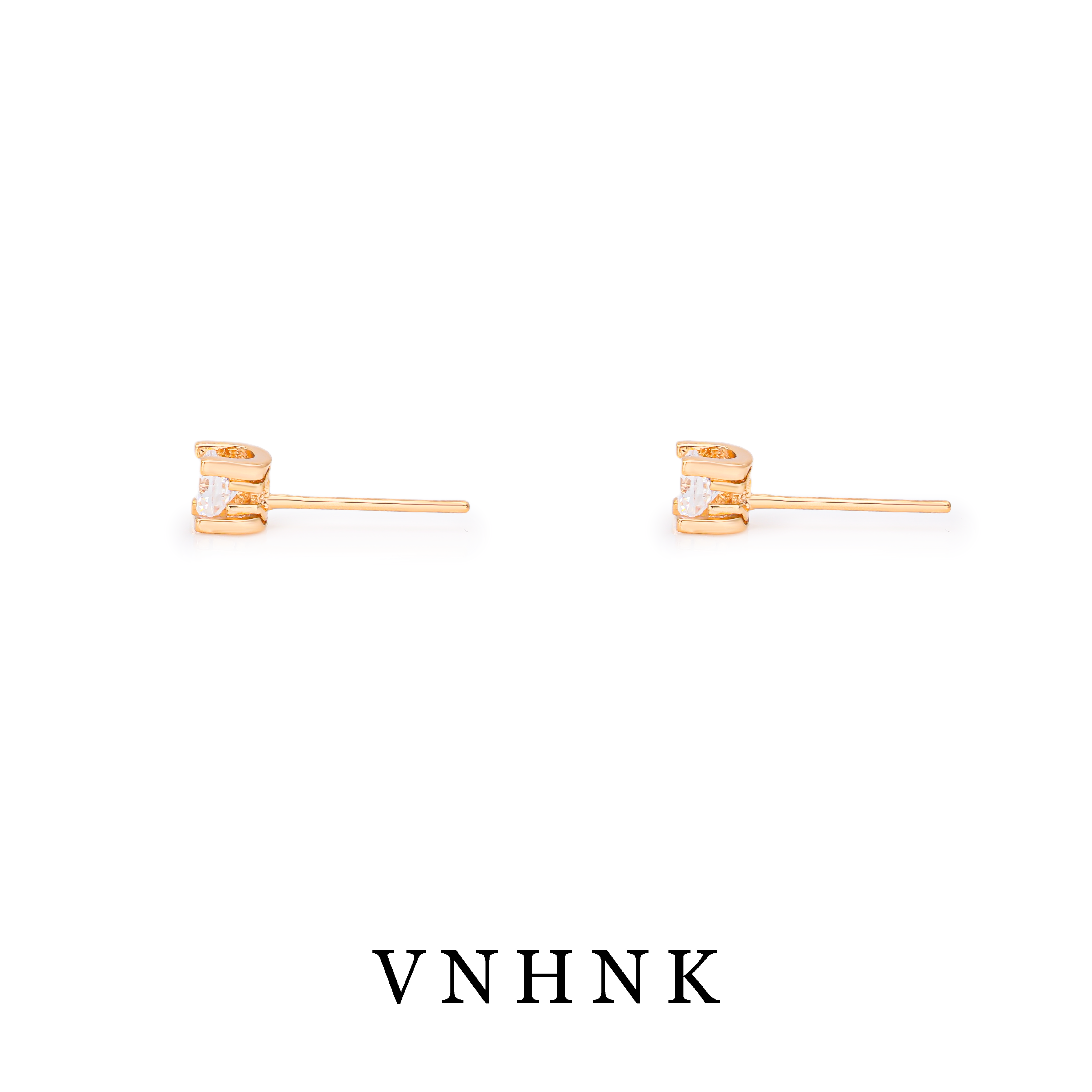 铜合金合成锆石耳饰 美可儿  YS429  玫瑰色时尚气质耳环