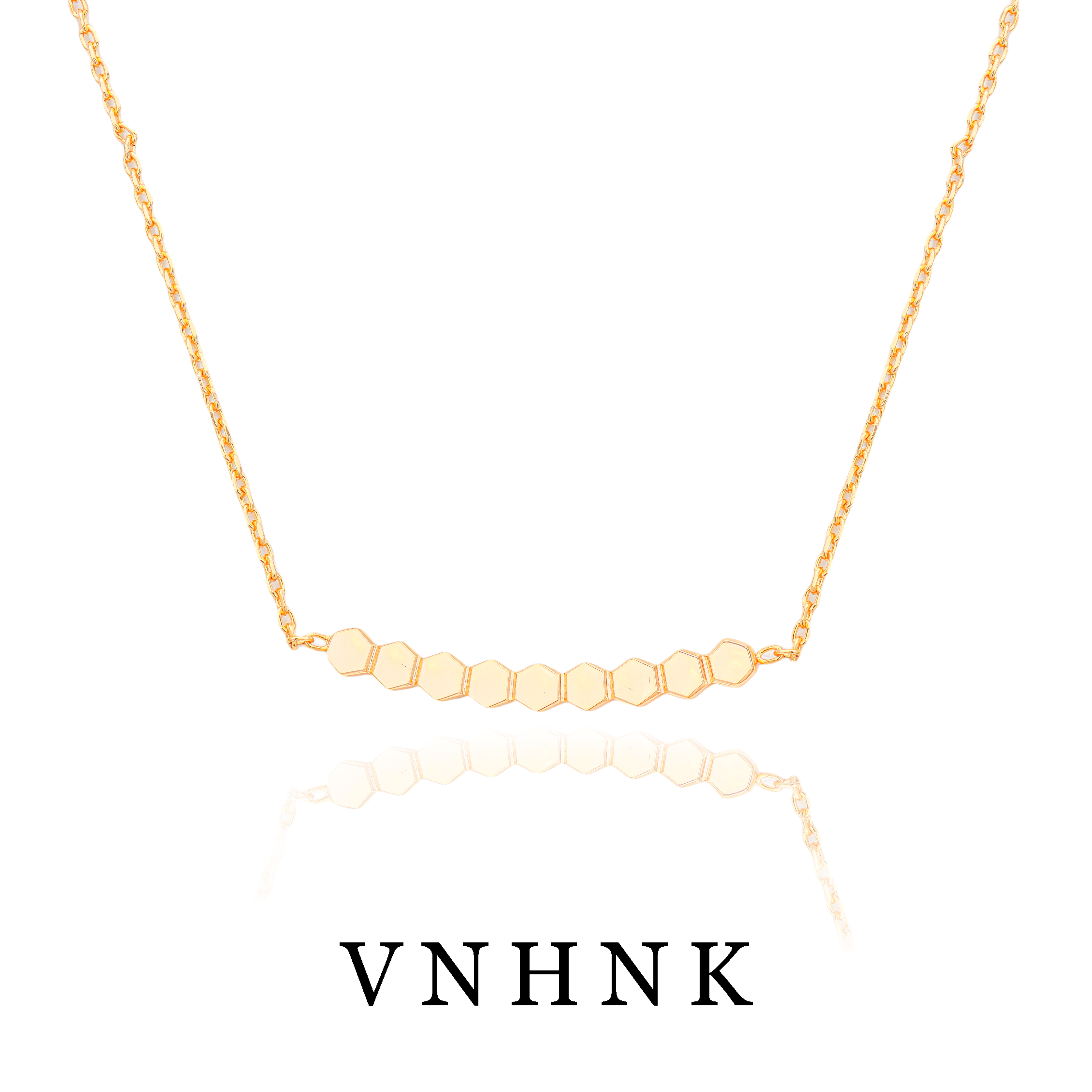 钛钢项链 美可儿   R386   玫瑰色（46cm）时尚气质项链