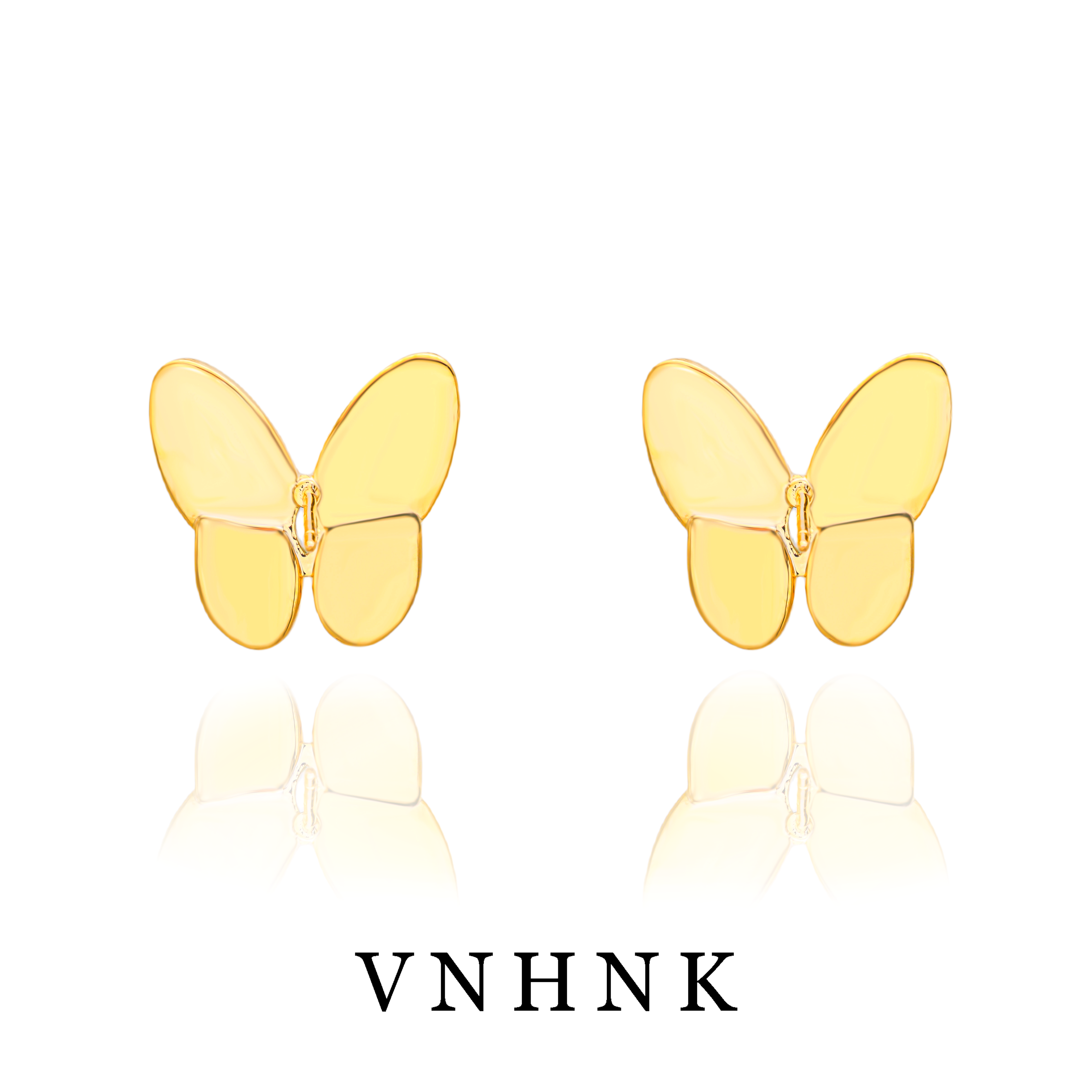 铜合金合成锆石耳饰 美可儿   H661    金色时尚气质耳环