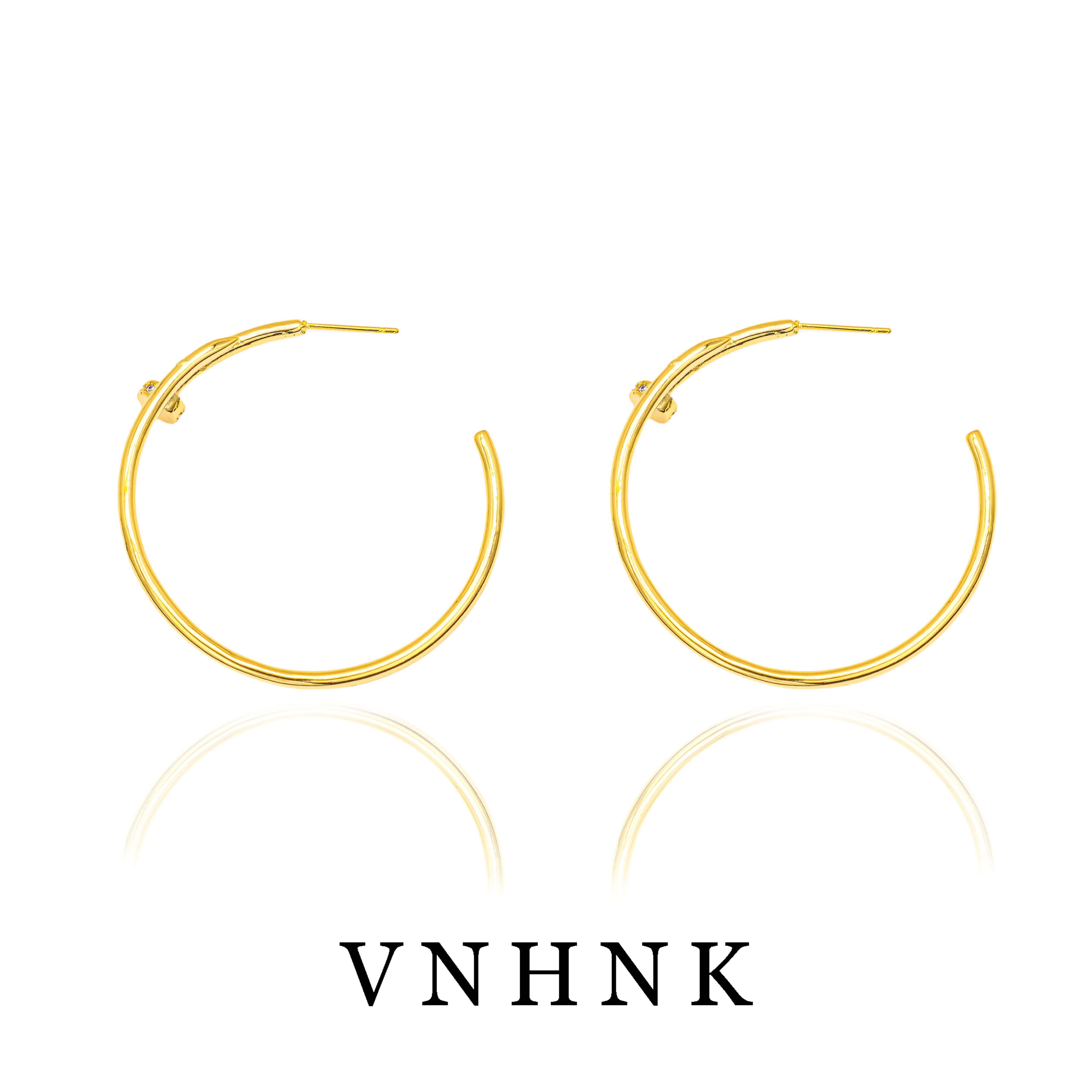 铜合金耳饰 美可儿  B104   金色（42mm) 时尚气质耳环