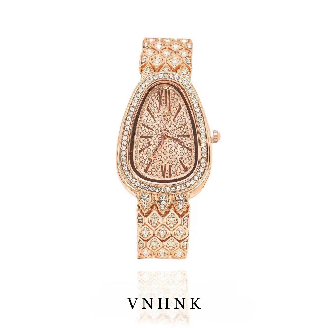 美可儿   G528   （18CM）玫瑰色小众简约个性手表