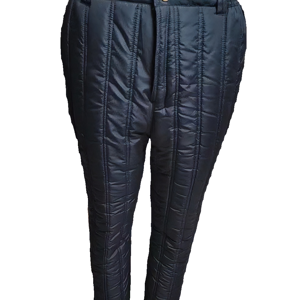 WanLiTuo/万里驼呼和浩特市宽松版竖条驼绒棉裤保暖轻便舒适加厚