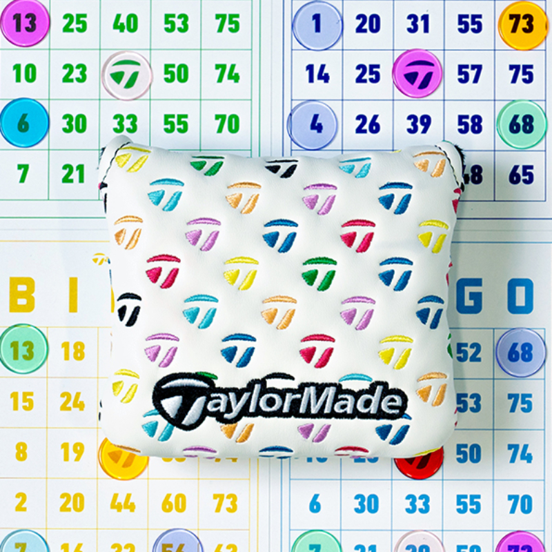 Taylormade【专属限定】 彩色LOGO图案 蜘蛛推杆杆头套 TD743