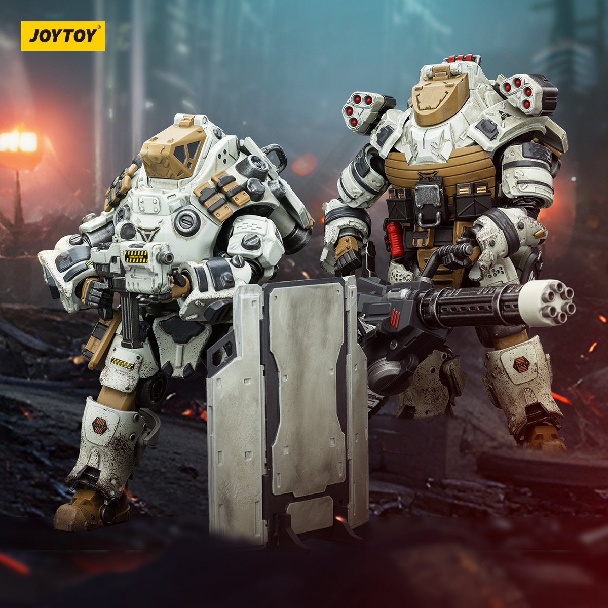 JOYTOY/暗源悲怆远征军-第九军团急救小组二款成品可动模型玩具