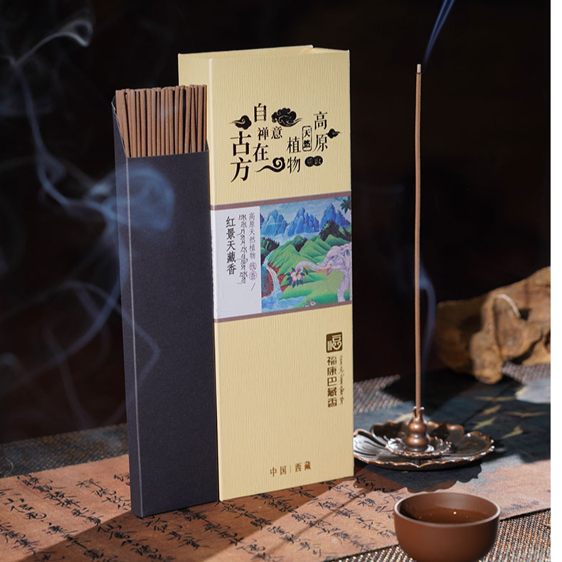 福康巴红景天线香
