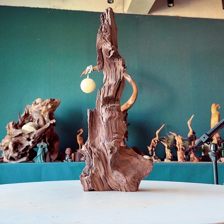 黑果木绿***G270金丝红木羊蹄甲半成品