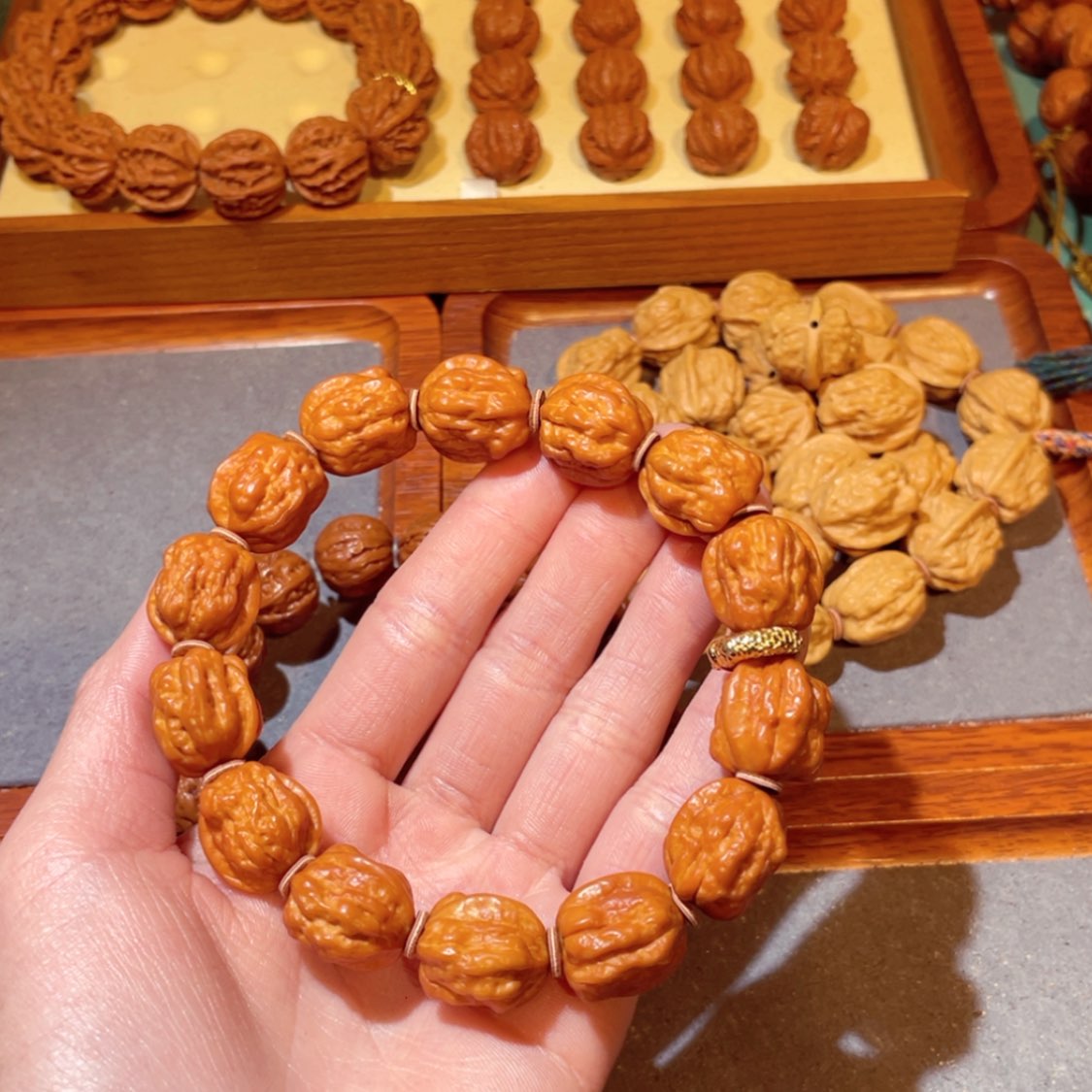 【闪购商品】文玩核桃手串缘*