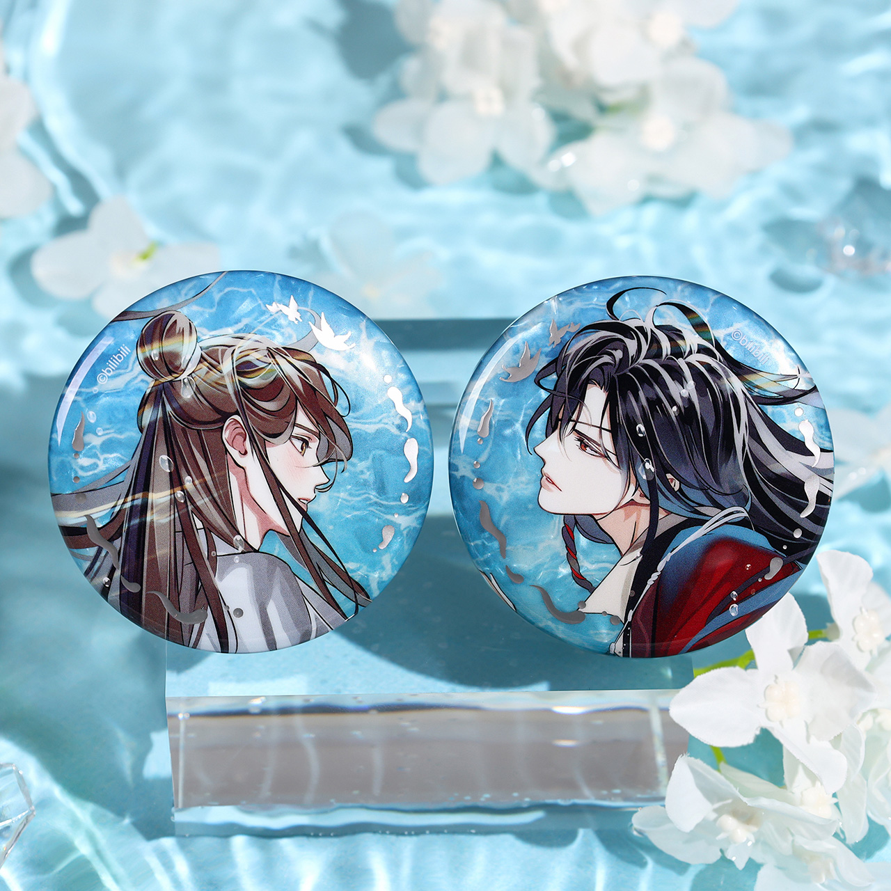 【bilibiliGoods】《天官赐福》动画徽章亚克力官方正版谷子周边