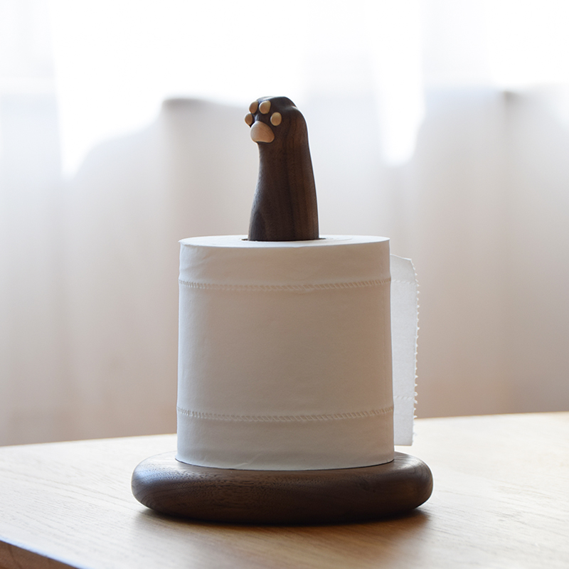 猫爪卷纸架【慕物】厨房卷纸架萌一脸