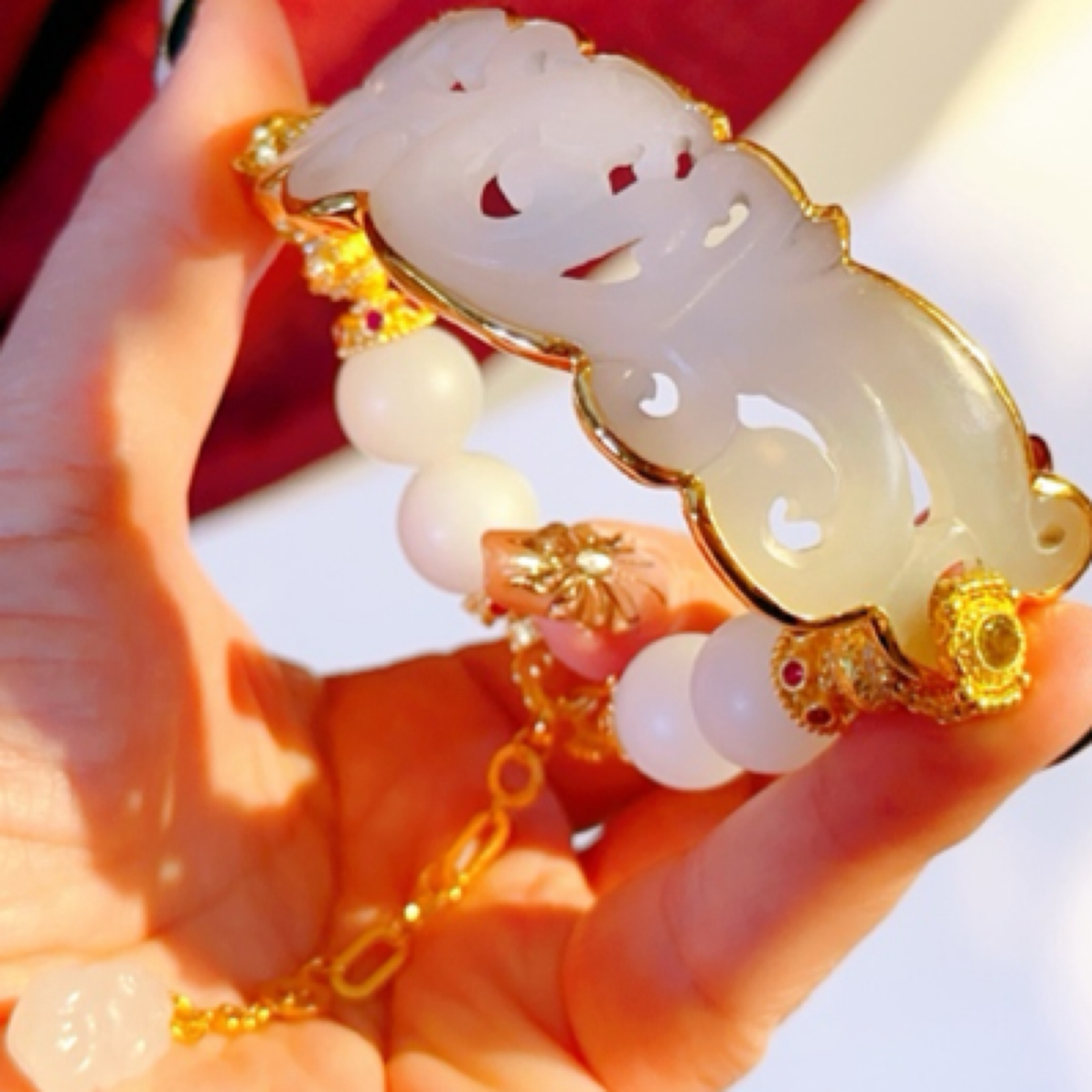 925银银制品 原创国风流苏设计款时尚手链【天玺珠宝】