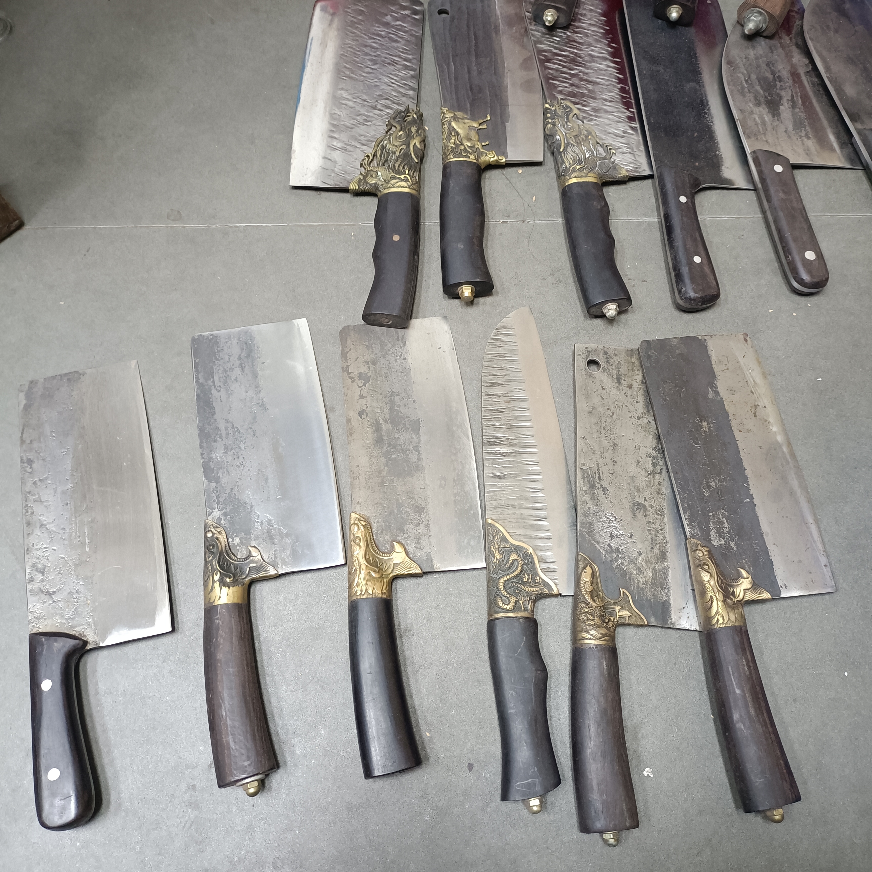 BUER/布二龙泉布二切片刀斩切刀斩骨刀