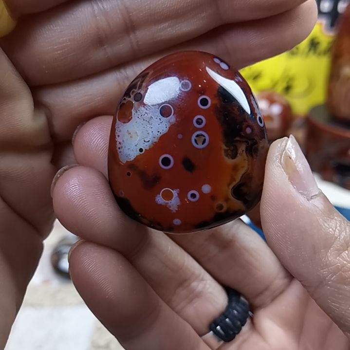 【闪购商品】玛瑙/玉髓吊坠(不含链)未镶嵌星*