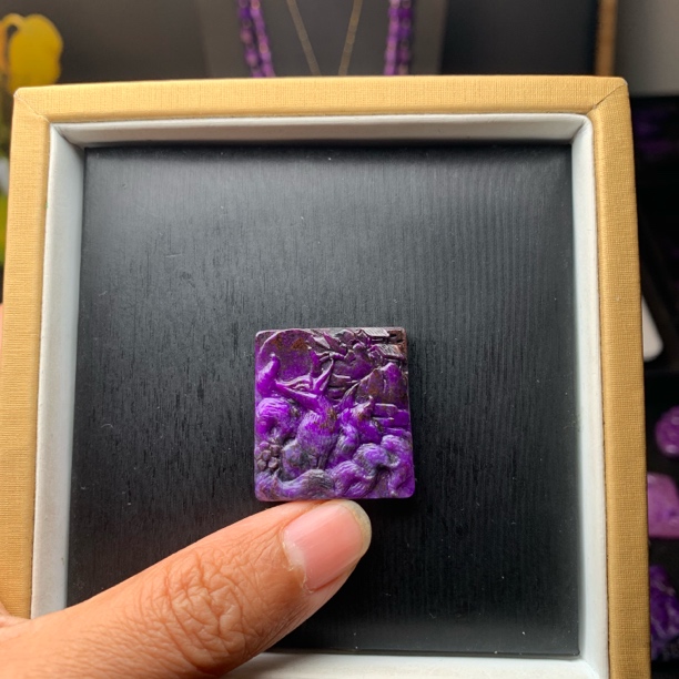 纯天然舒俱来吊坠