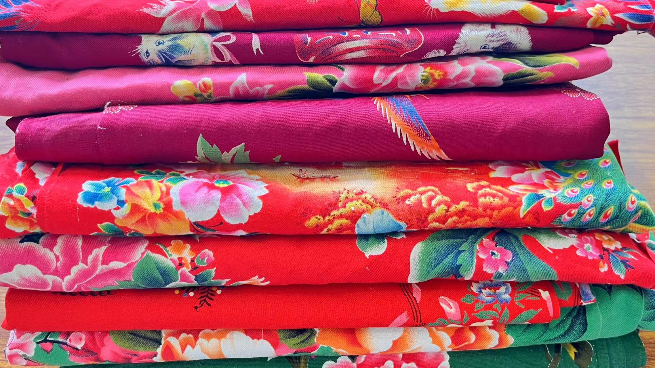 民间老布 纯手工老织布