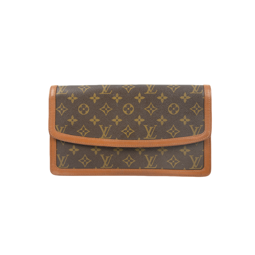 99新 LouisVuitton/路易威登  安琳/红皮信封29/斜跨长款