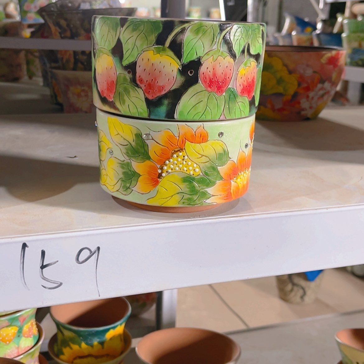 【闪购商品】密胺景德镇陶瓷花盆