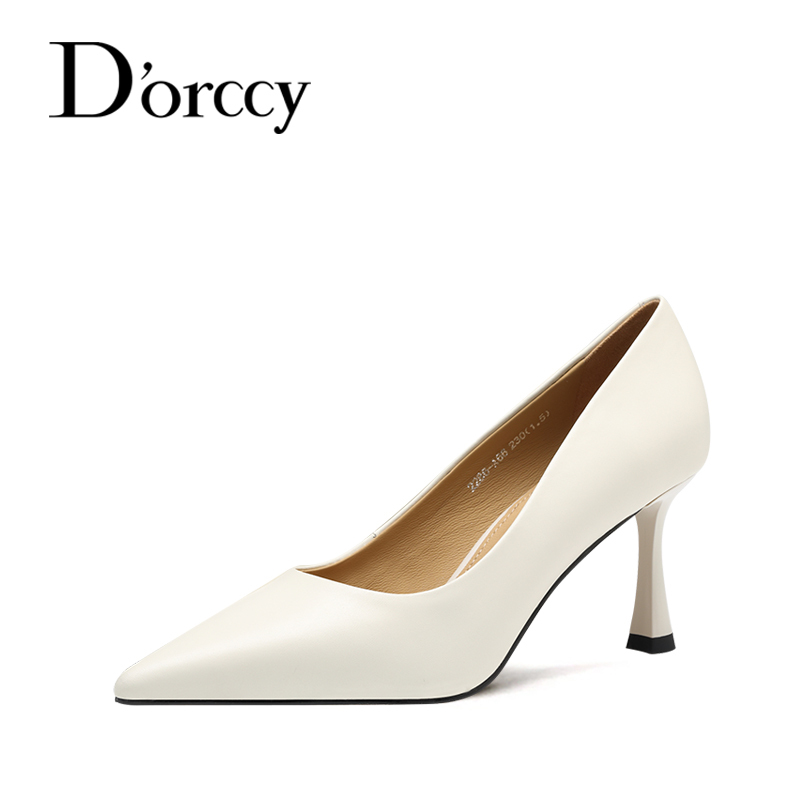 迪奥希高定设计师款细高跟尖头浅口单鞋女百搭工作时装上班单鞋女