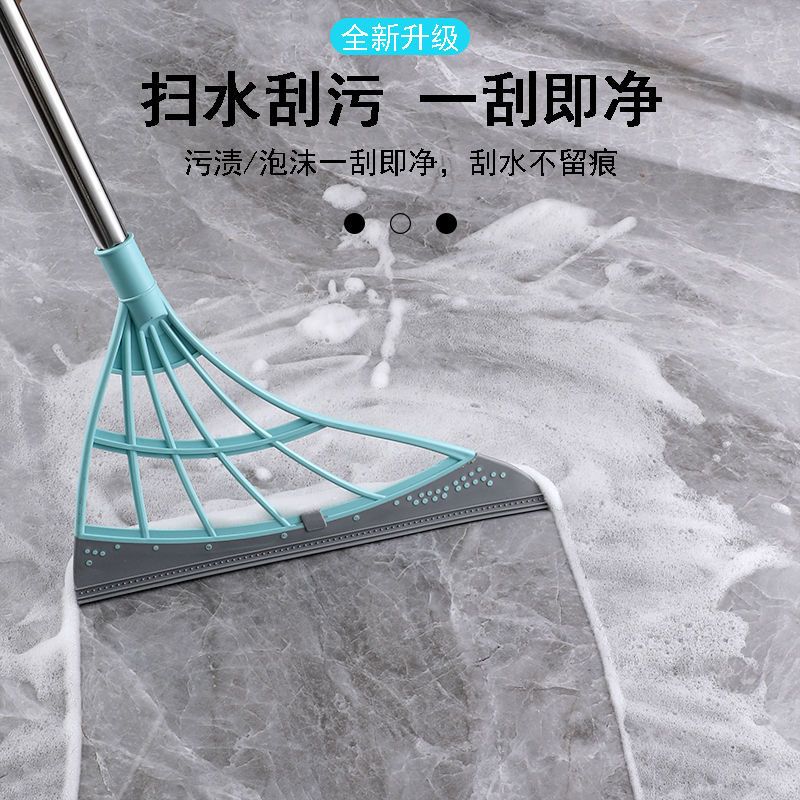 黑科技拖把魔术扫把扫发神器卫生间清理扫把不粘头发扫帚扫刮神器