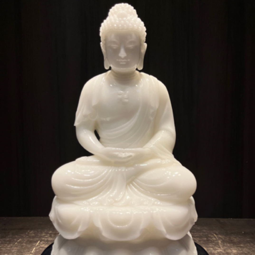 象牙果菩提果大日如来佛祖观音佛像汽车摆件装饰礼品