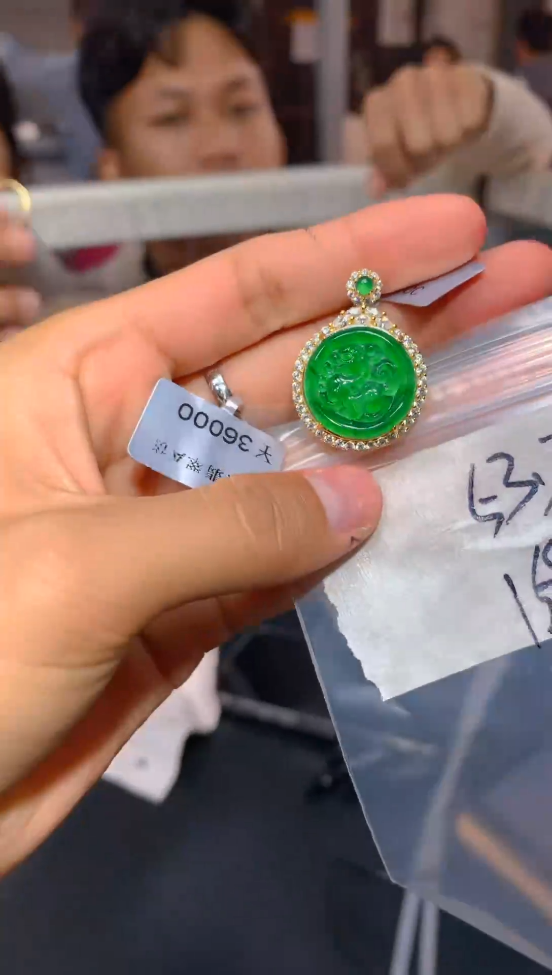【闪购商品】翡翠吊坠(不含链)银S925镶嵌220