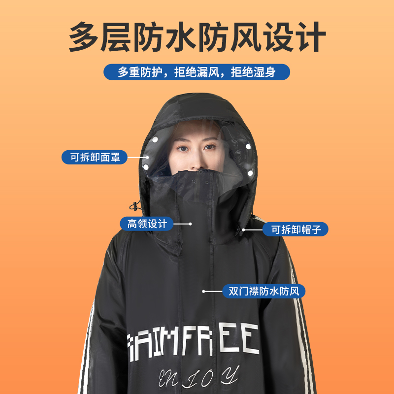 电动车挡风被冬款加厚防雨骑行防寒服挡风衣骑车防寒防冻装备