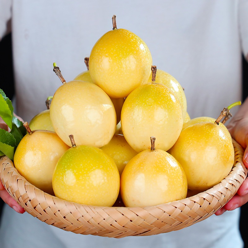 广西黄金百香果3斤产地直发新鲜水果