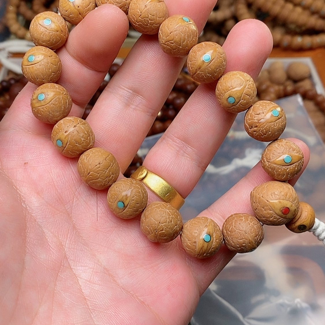 【闪购商品】凤眼菩提手串星**海