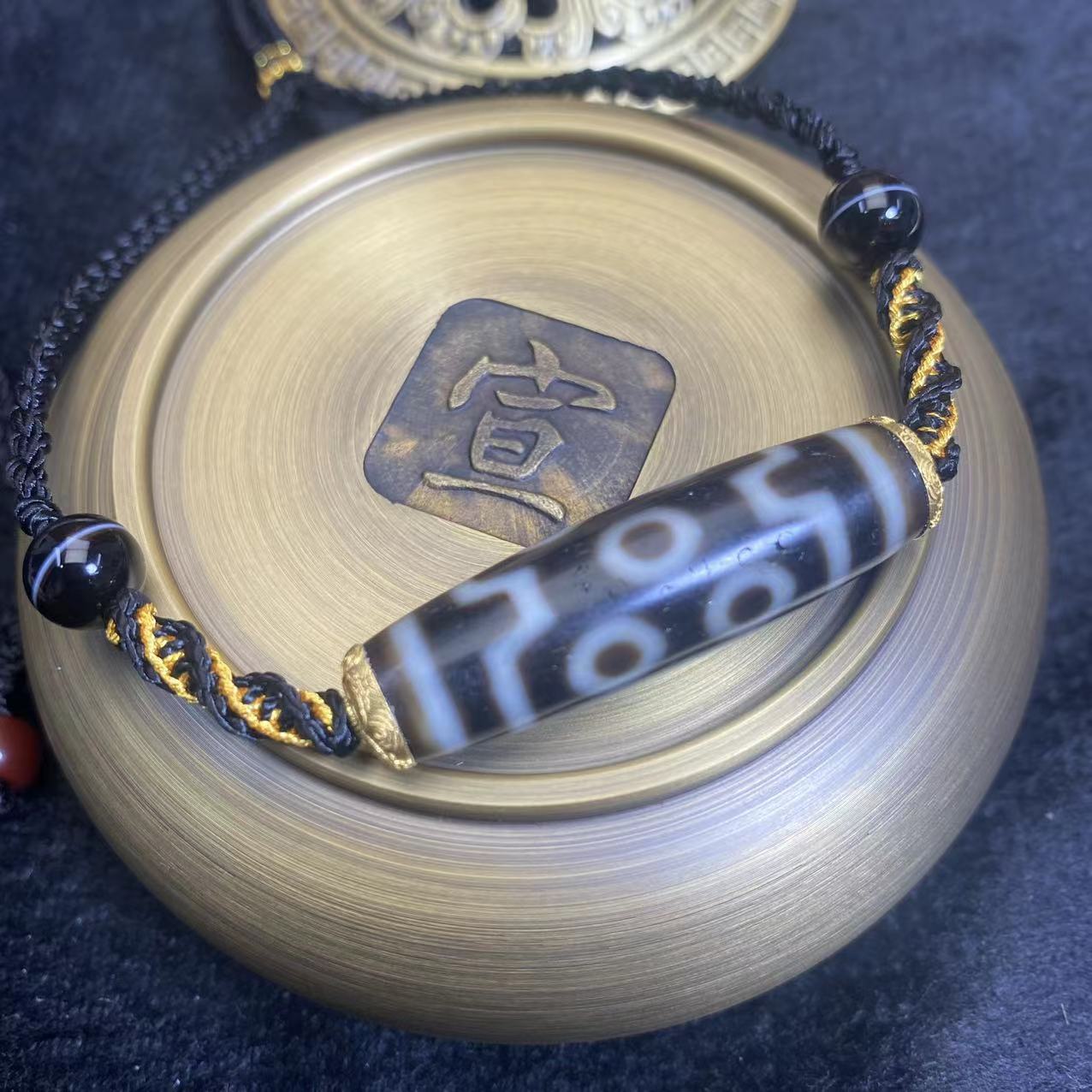 壹加安琪 | 上肯金镶七眼锁骨链多样性发货