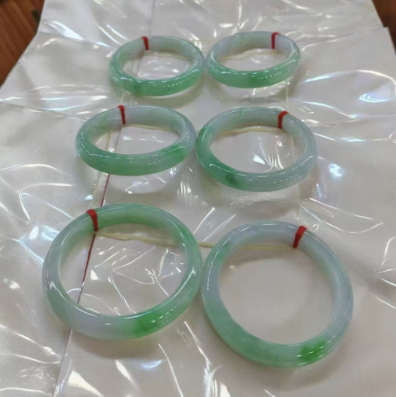 正圈天然翡翠手镯（多样性发一）