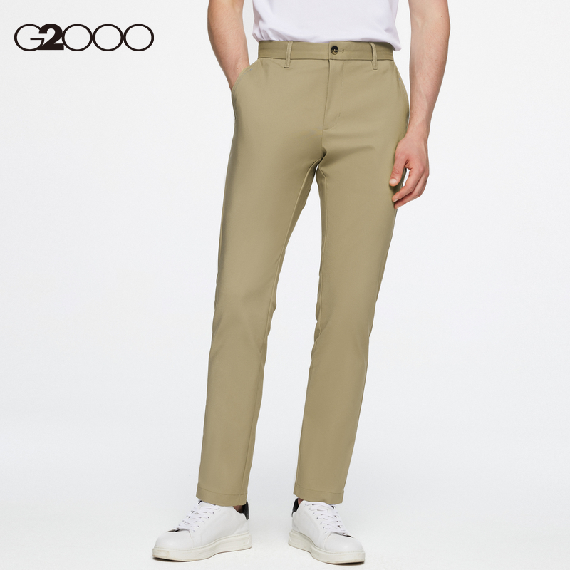 【多面弹性】G2000男装商场新款秋季贴合感修身休闲裤36161075