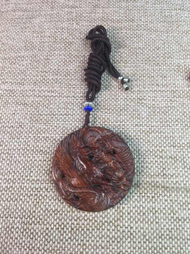 海南黄花梨西部老料双面（龙马牌）