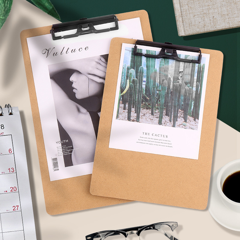 A4纤维书写板夹菜单夹板资料夹剪贴板文件夹8K画板A3素描板速写板