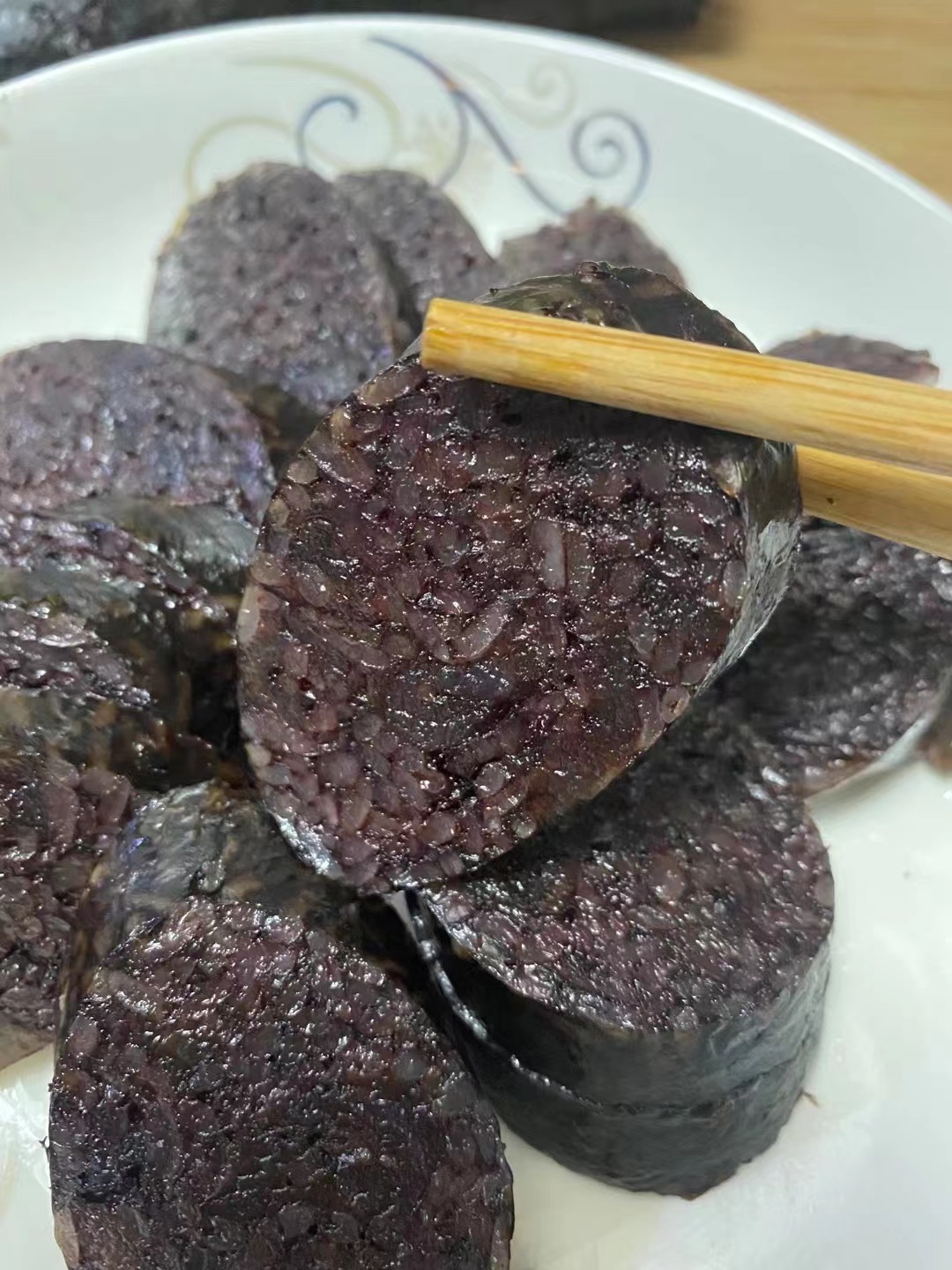 【糯米血肠】云南风味保山风干猪血肠手工制作猪血肠土猪血肠真空装