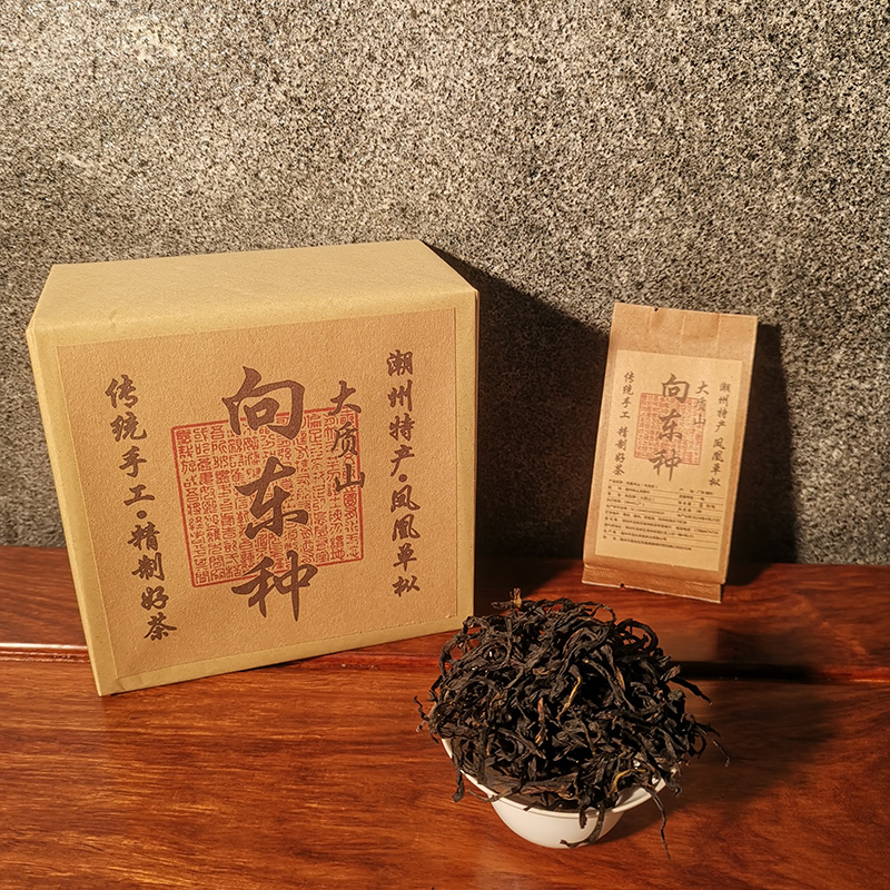 大质山【向东种】凤凰单枞【郑味单丛】正宗潮州高山茶乌龙茶黄枝香茶