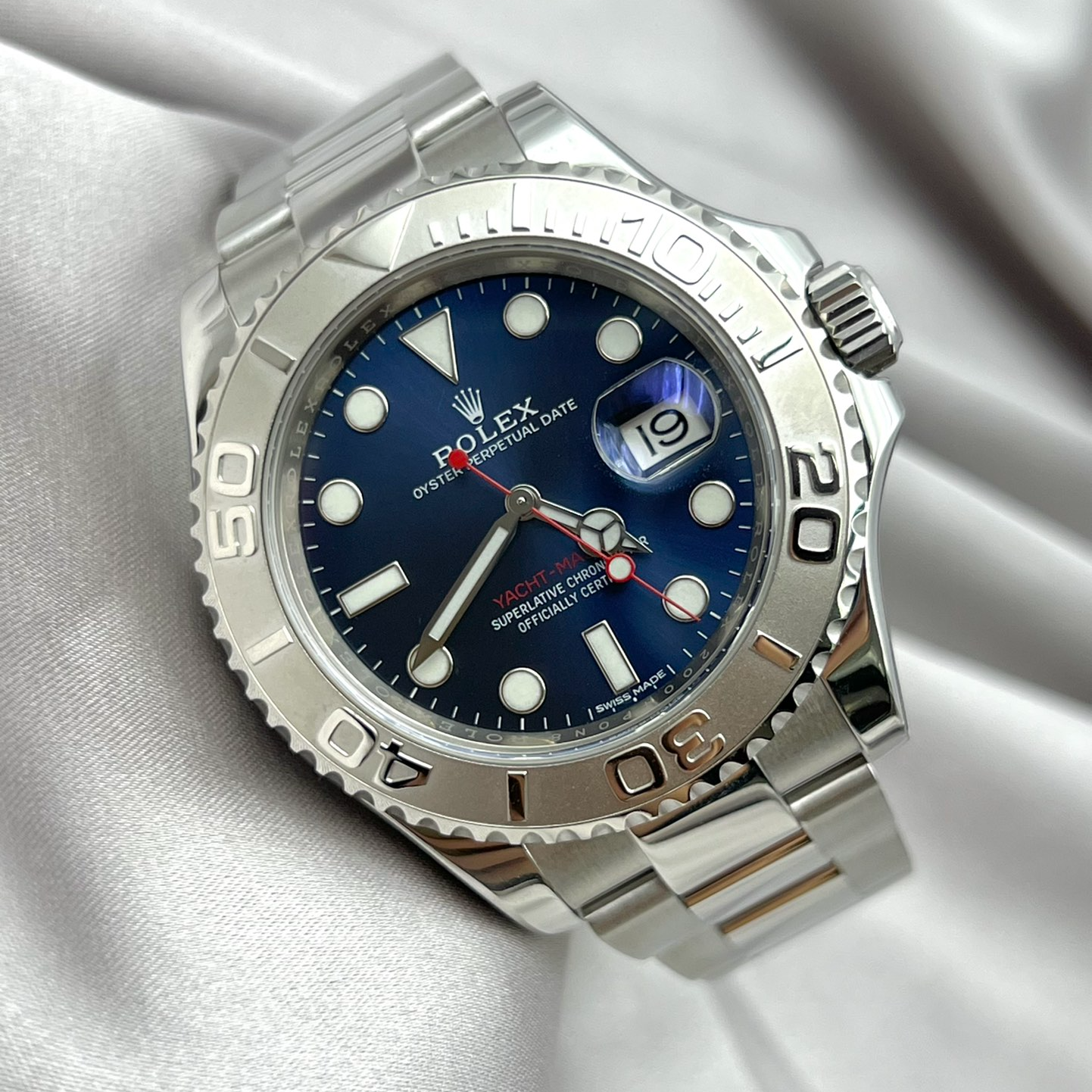 99新 Rolex/劳力士 名士游艇116622蓝盘/40MM/单表