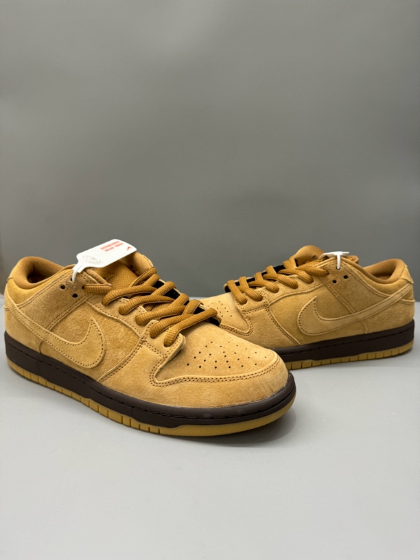 42.5码 耐克 Dunk SB 小麦色 低帮 休闲运动鞋