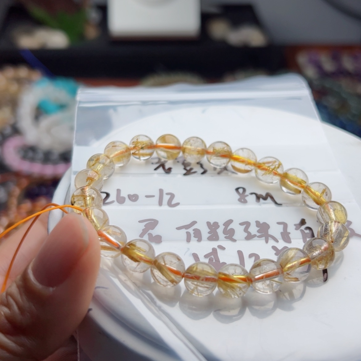 【闪购商品】水晶手链未镶嵌